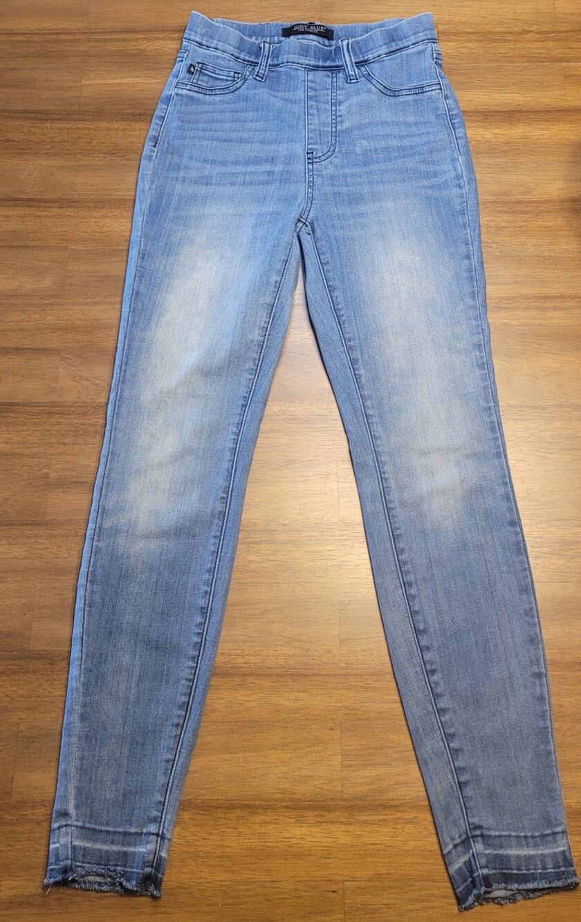 Judy Blue High Rise Control Top Jeggings 1/25 JB88746 EUC